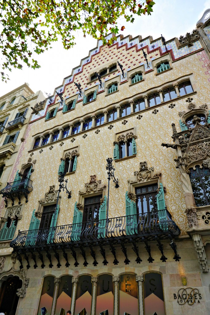 Casa Amatller on The Block of Discord in Barcelona