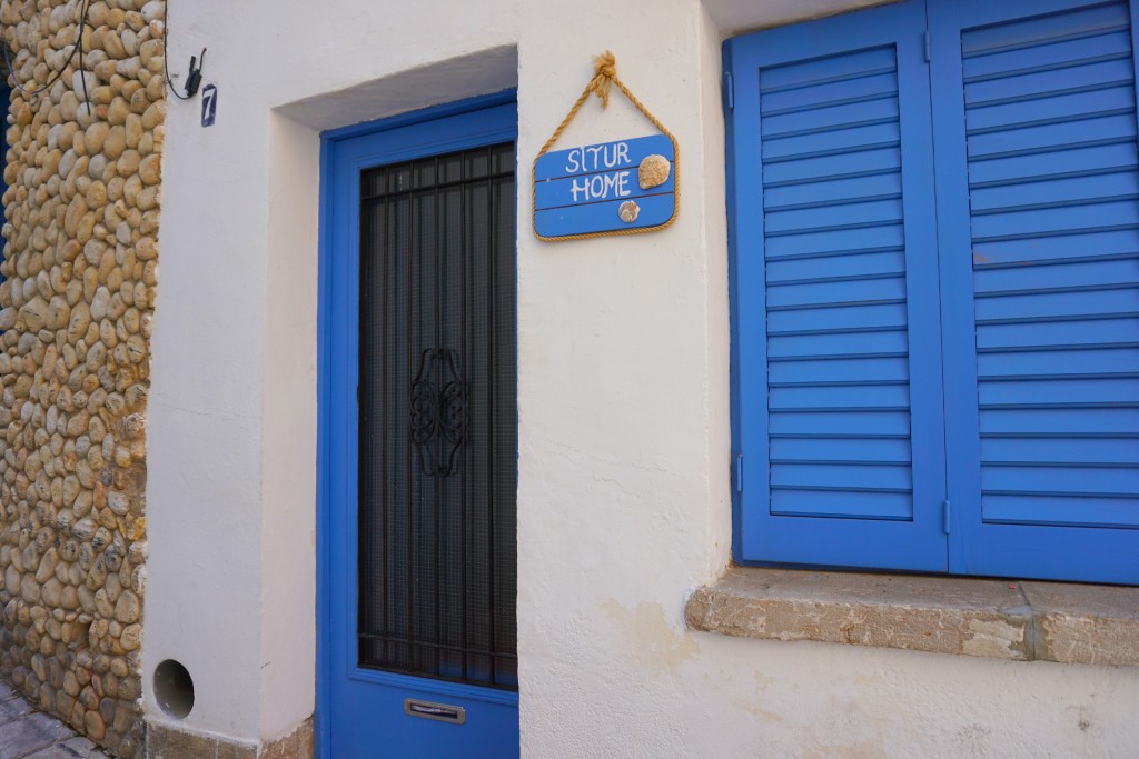 House sign in Sitges Spain