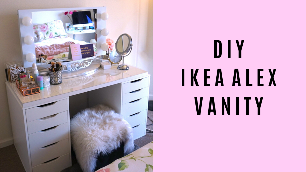 DIY IKEA ALEX VANITY BY BLUSHINGINHOLLYWOOD.COM