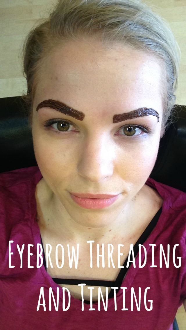 Eyebrow Threading and Tinting