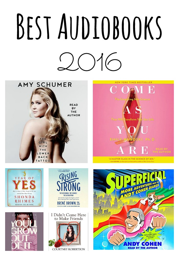 Audible Book Recommendations 2016