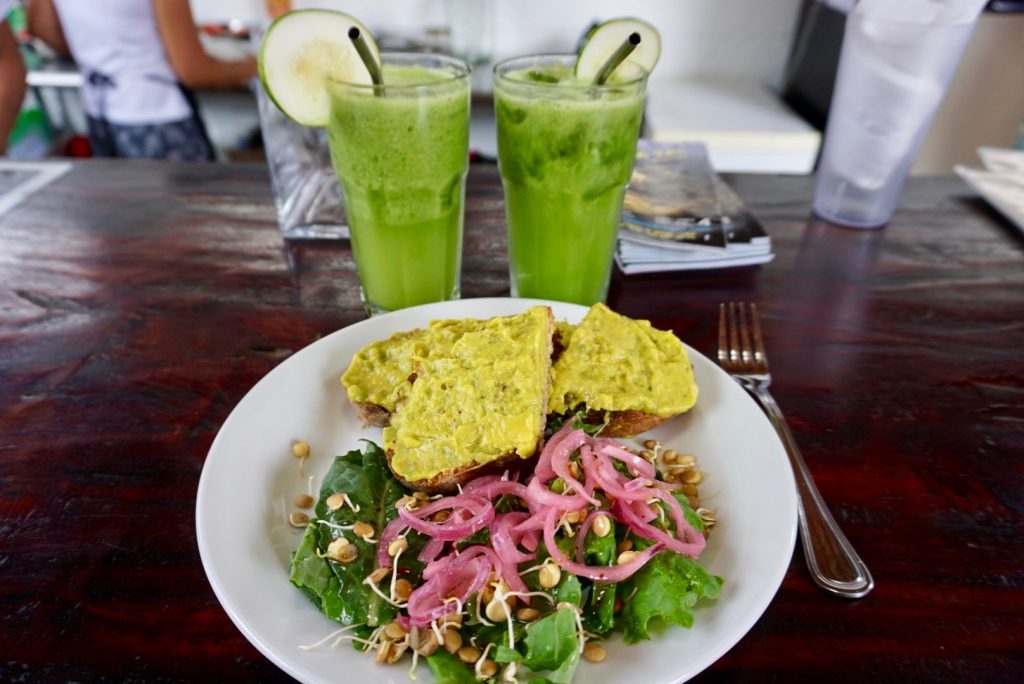 avocado-toast-green-juice-buddhas-garden-zen-yoga-nicaragua