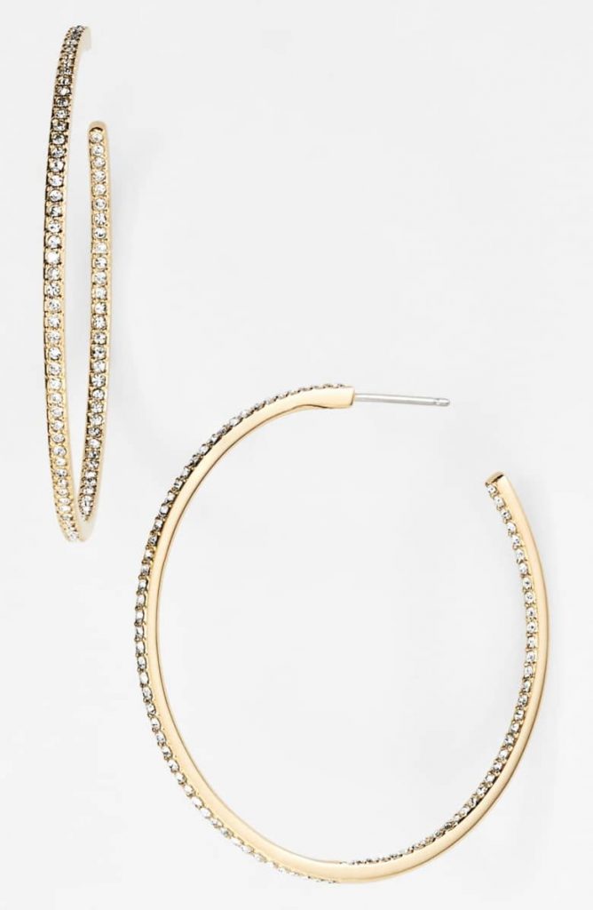 Nadri Medium Inside Out Hoops