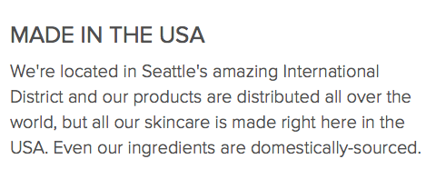 LA Splash Cosmetics are Made in the USA in Seattle, WA