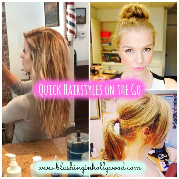 Quick Heatless Hairstyles on the Go – Fun Bun, Beachy Waves with Video Tutorial and, Braid Crown