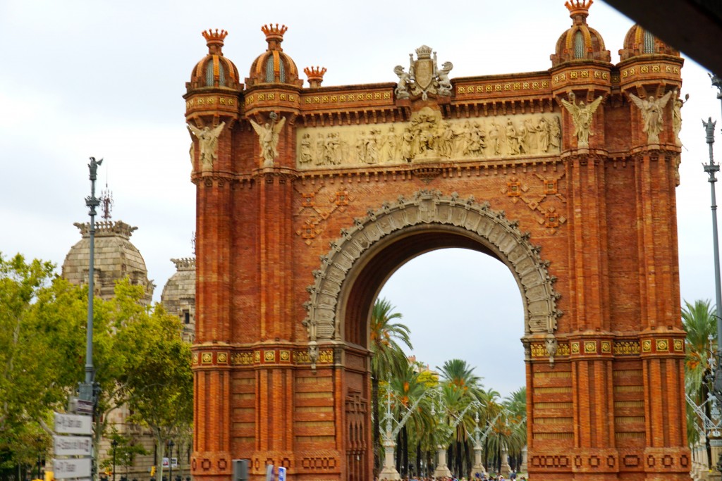 Arc de Triomf in Barcelona, Spain