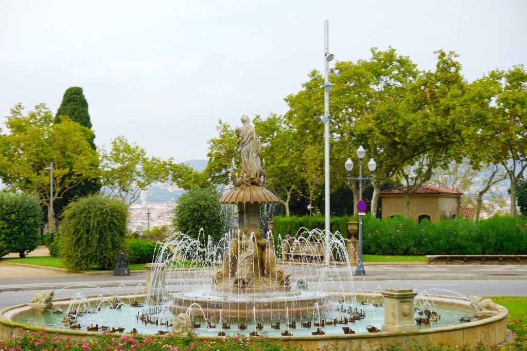 Fountain in Barcelona, Spain