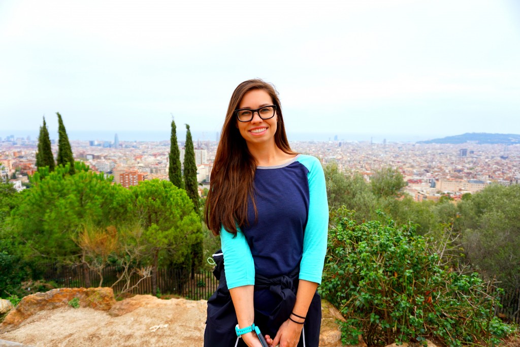 Park Guell in Barcelona, Spain