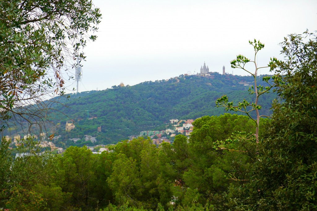 Tibado Mountain in Barcelona, Spain