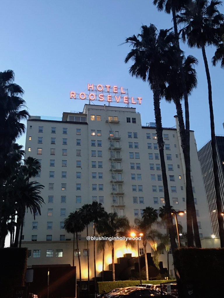 Roosevelt Hotel in Hollywood California