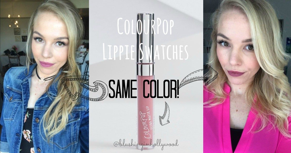 ColourPop is Coming to Sephora Red and Pink Lippie Swatches and Reviews