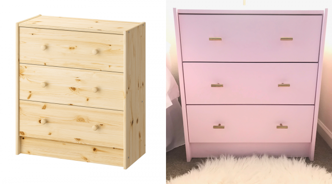 DIY IKEA RAST Nightstand