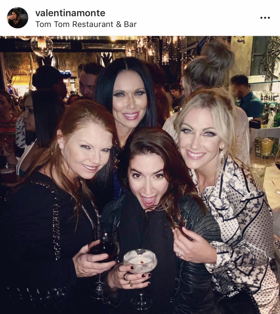 Brandi Redmond, Leeanne Locken, and Stephanie Hollman at Tom Tom in Los Angeles