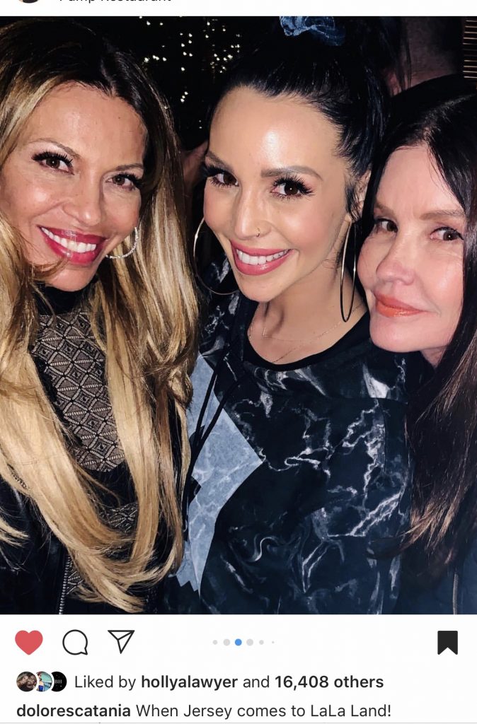 Dolores Catania, Scheana Shay, and Janice Dickinson at PUMP restaurant