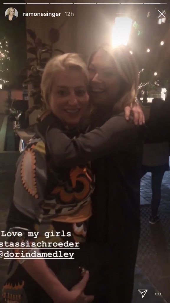 Ramona Singer, Dorinda Medley, and Stassi Schroeder at The Peninsula Hotel Beverly Hills