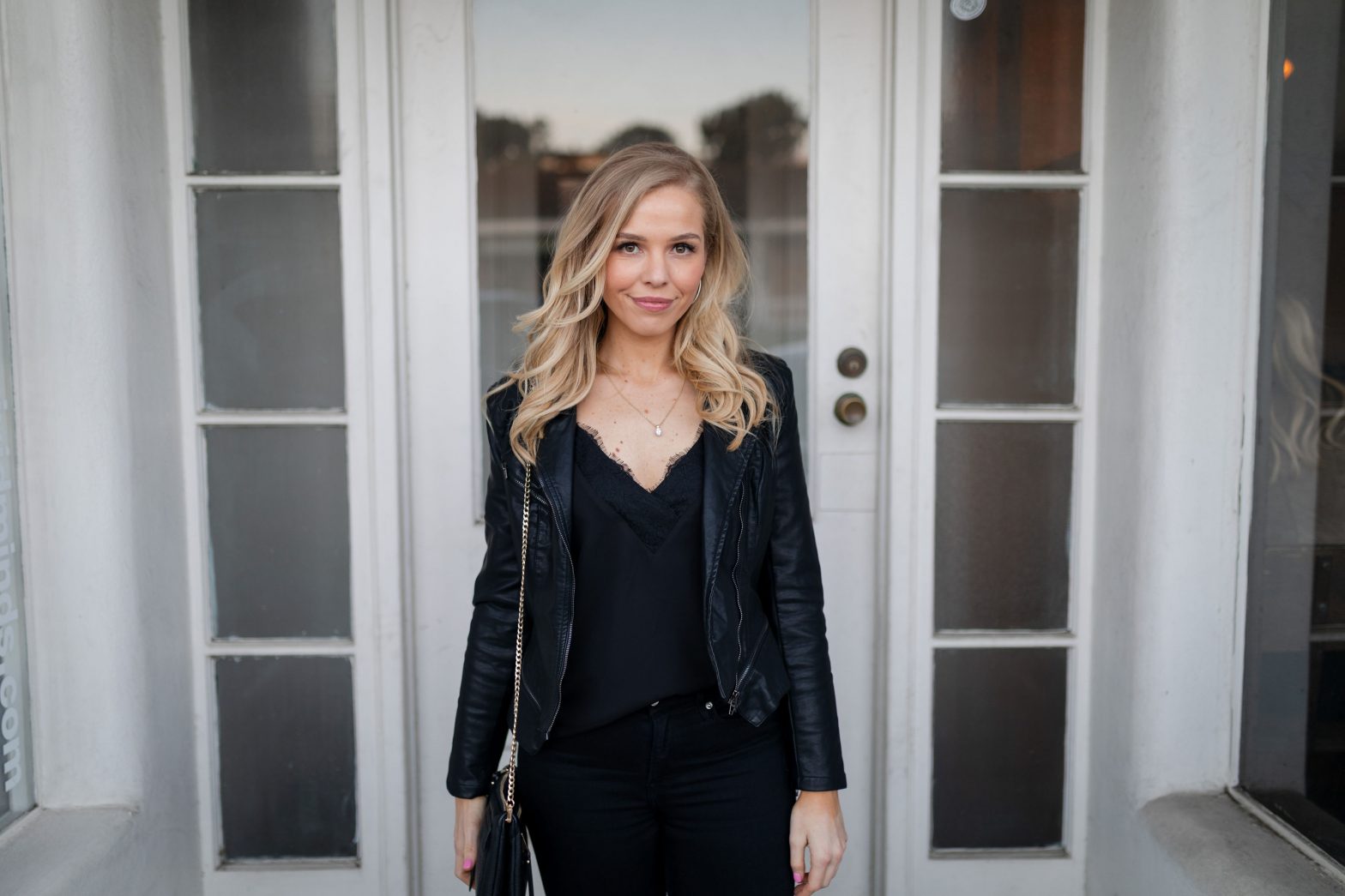 Night Out Outfit Ideas, the Best Black Jeans and Best Faux Leather Jacket, and Why You Need a Uniform