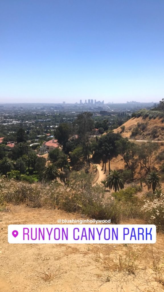 Runyon Canyon Park in Hollywood, California