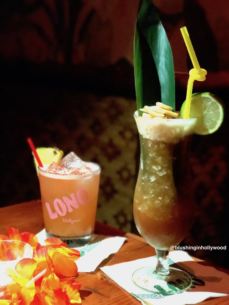 Tiki Drinks at Lono Hollywood