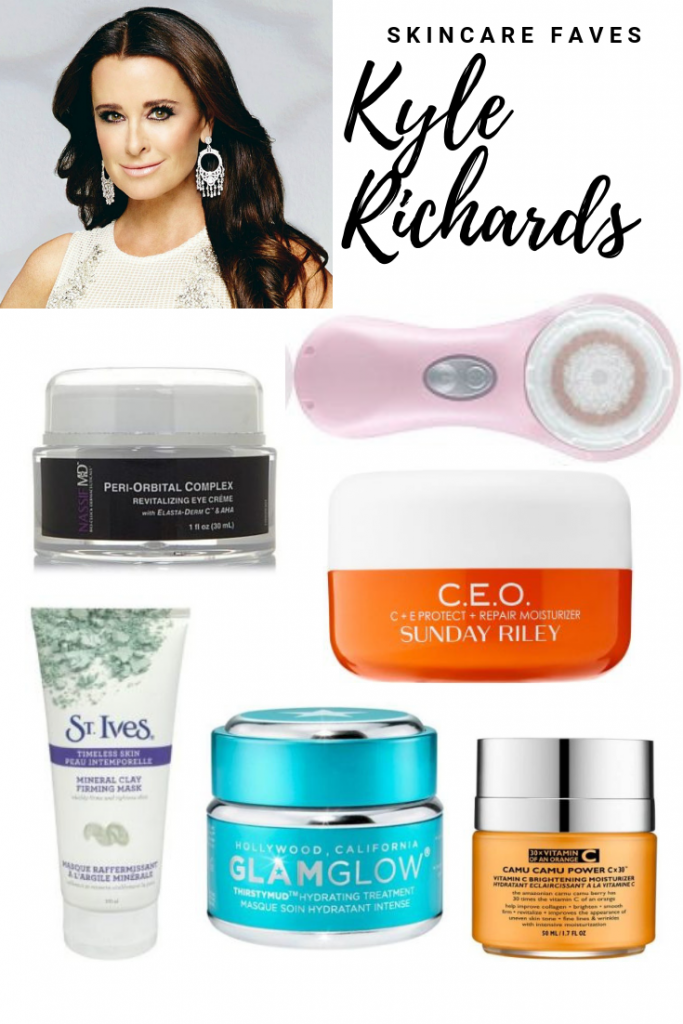 Kyle Richards from Real Housewives of Beverly Hills Skincare Favorites