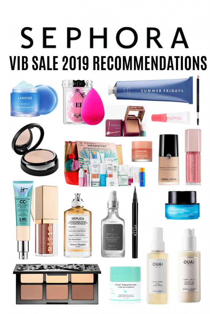 Sephora VIB Sale Spring 2019 Makeup Skincare and Hair recommendations