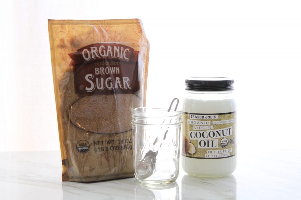 Brown Sugar and Coconut Oil DIY Body Scrub