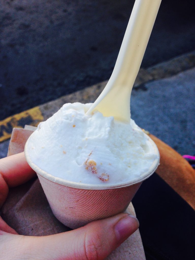 Secret Breakfast ice cream from Humphry Slocombe in San Frnacisco