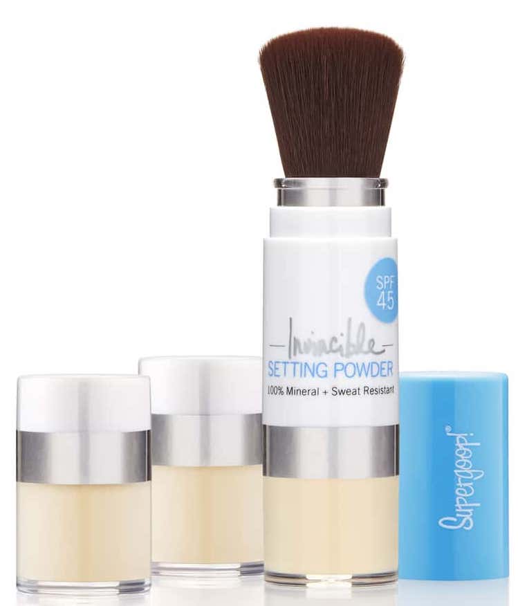 Supergoop! Invincible Setting Powder SPF 45 & Refill Set