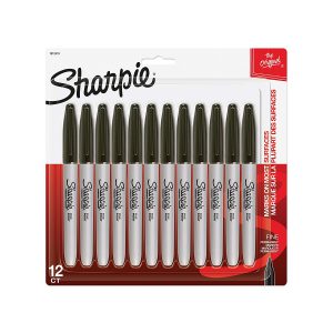 12 count pack of sharpie markers for hand lettering and faux calligraphy