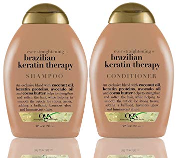 Organix Brazilian Keratin Therapy Shampoo and Conditioner